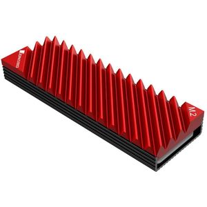 M.2 2280 Ssd Harde Schijf Aluminium Warmteafvoer Pc Met Thermische Voor Desktop Koellichaam Pad Fin B5H8