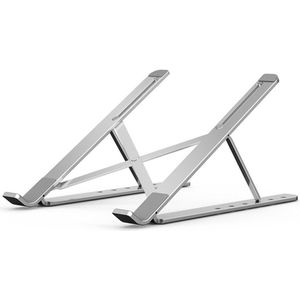 Verstelbare Aluminium Laptop Tafel Stand Tafel Stand Portable Folding Laptop Ondersteuning Tv Bed Lap Stand Up Werken Kantoor