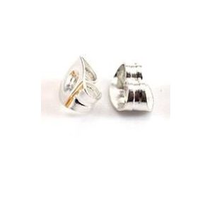 100 Stks/partij Rvs Gold Rose Goud Zilver Tone Butterfly Earring Back Stopper Fit Diy Earring Sieraden Maken Bevindingen
