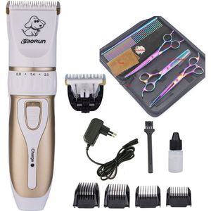 Baorun P2 Professionele Kat Hond Haar Trimmer Schaar Set Huisdier Tondeuse Elektrische Animal Grooming Scheerapparaat Cordless Kapsel Machine