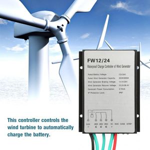 FW12/24 Windturbine Controller Waterdicht Wind Generator Lader Controle Regulator 100X87X28Mm Windmolen Thuis gebruik