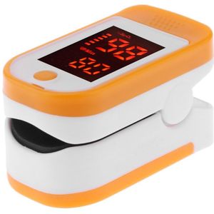 Draagbare Bloed Zuurstof Vinger Pulse Digitale Vingertop Oximeter Zuurstofverzadiging Meter Vinger Monitor Ce Saturatiemeter (Geen Batterij)