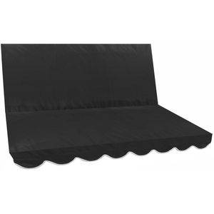 2/3 Zits Swing Cover Stoel Bankje Vervanging Waterdichte Patio Tuin Outdoor Swing Case Stoel Kussen Rugleuning Stofkap