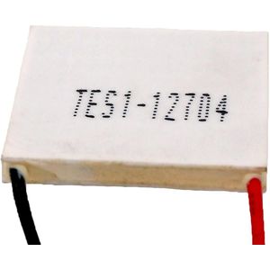 TES1-12704 Heatsink Thermo-elektrische Koeler Peltier Koelplaat 30X30 Mm Koeling Module