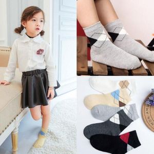 2-6 Jaar Oude Kinderen Katoenen Sokken Voor Baby Boy Sokken 5 Paren/partij Atws0029