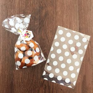 100Pcs Leuke Platte Cellofaan Treat Bag Cookie Candy Bags Voor Candy Koekjes Snack Bakken Pakket Event Party Decor levert
