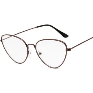 Rbrovo Clear Cat Eye Bril Vrouwen Blauw Licht Brilmontuur Vrouwen Vintage Brillen Voor Vrouwen/Mannen Lentes De Lectura mujer