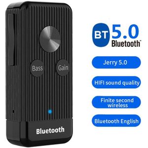 Auto Bluetooth 5.0 Ontvanger Aux Jack 3.5Mm Audio Draadloze Bluetooth Receiver Adapter Voor Audio Aux Hifi Muziek Handsfree Headset