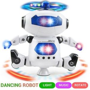 Robot Elettronico Lopen Ballando Cantando Robot Con Musicale E Luci Lampeggianti Colorate Corpo Spinning Robot Giocattolo Rega