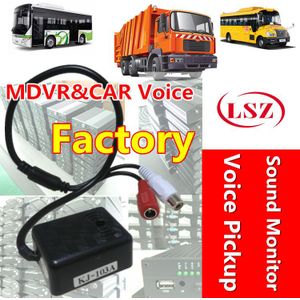 MDVR sound monitor truck camera opname hoofd, fabriek batch voice pickup