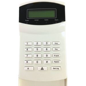 (1Pcs) Pstn Gsm Sms Alarm Systeem Lcd Keypad Alarm Control System Toetsenbord BR-016-G