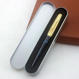 Metalen Financiële Tip Vulpen 0.38mm Groen patroon gouden clip Office Business Schrijven Inkt Pennen Briefpapier