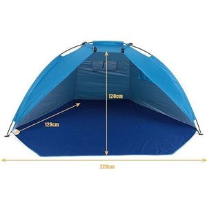 Outdoor Inklapbare Beach Tenten Schuilplaatsen Zonnescherm UV Bescherming Ultralight Tent Voor Vissen Picknick Park Outdoor Gereedschap