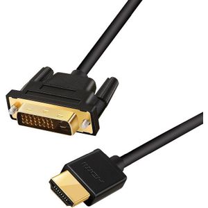 ANNNWZZD HDMI to DVI-D Video Cable Adapter -HDMI to DVI Cable 1080p for high resolution LCD and LED monitors