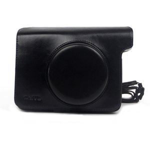 PU Lederen Schouderband Tas Case Voor FUJIFILM Instax Breed 300 Vintage Effen Kleur Instant Camera Cover