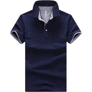 557 Polo Shirts Korte Mouw Heren Zomer Business Casual Effen Mannelijke Polo Shirt Katoen Streetwear Mannen Ademende Zachte tops