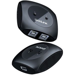 Unnlink 4 Poorten USB2.0 Schakelaar Sneltoets Selector 4 Pc Computer Sharing Usb Apparaat Switcher Box Voor U Disk Scanner Printer muis