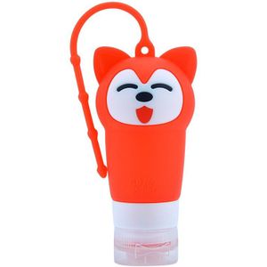 1 Cartoon Doseren Fles Reizen Siliconen Fles Shampoo Fles Douchegel Kleine Lotion Cosmetische Fles Plastic Milieuvriendelijke