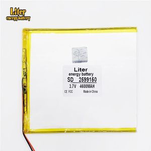 25100150 3.7V 4600 Mah Lithium-polymeer Batterijen 2599150 Ultradunne Laptop Batterij Tablet Pc Producten