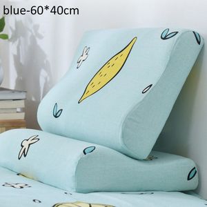 Memory Foam Kussen Geval Zachte Comfortabele Katoenen Kussensloop Latex Kussensloop Voor Thuis Beddengoed Nek Gezondheidszorg Kussenslopen