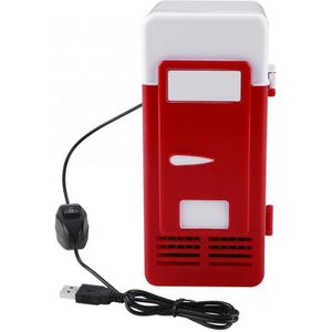 Usb Mini Auto Koelkast Draagbare Dual-Gebruik Cooler Warmer Koelkast Doos Voor Auto Dranken Dranken Blikjes Koelkasten En Heater