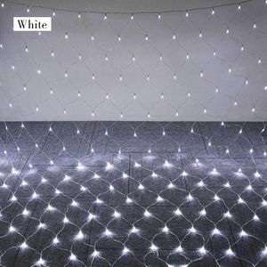 Fairy Tuin Licht 1.5x1.5M/3x 2M/6X4M Outdoor Lamp Netto Mesh Led String Lights Bruiloft Decoratie balkon Licht Buitenverlichting