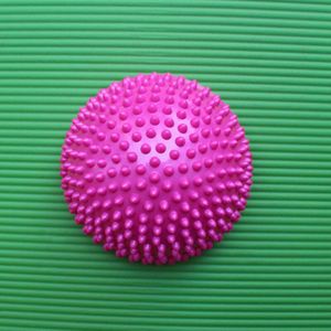 Egel Zintuiglijke Opblaasbare Halve Bol Yoga Ballen PVC Massage Fitball Oefeningen Trainer Balanceren Bal Voor Gym Sport Fitness