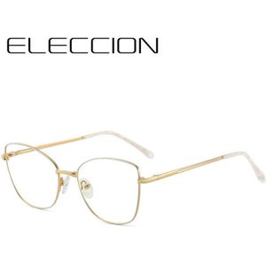 Eleccion Legering Vrouwen Brillen Ondersteuning Recept Brilmontuur Originele Anti Blue Ray Computer Eyewear UV400