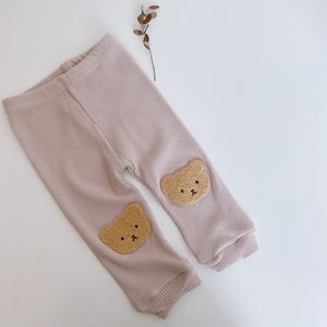 8437 Baby Kleding Wafel Beer Broek Herfst Kinderen Broek Leuke Mode Uit Harlan Broek Jongens Meisjes Dieptepunt broek