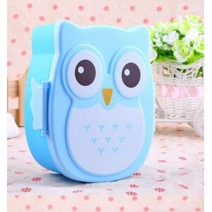 Draagbare Plastic Lunchbox Bento Box Kinderen Studenten Voedsel Container Doos Servies Bestek