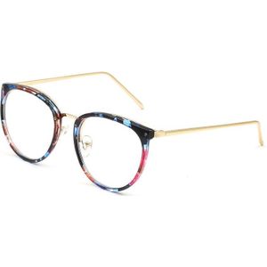 Mode Optische Brillen Frame Bijziendheid Volledige Velg Metalen Vrouwen Bril Bril Oculos De Grau Brillen Recept Brillen