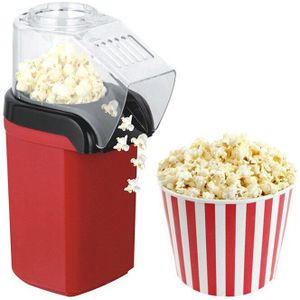 Huishoudelijke Popcorn Popper Maker Machine Automatische Air Popcorn Magnetron Met Maatbeker Te Gedeelte Popping Maïskorrels