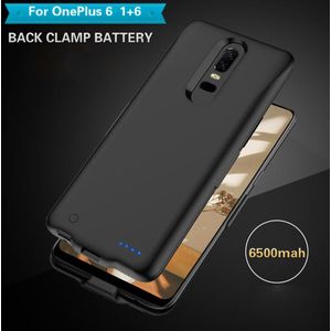 6500Mah Externe Power Bank Voor Oneplus 7 Pro Batterij Oplader Gevallen Backup Power Zachte Rand Voor Een Plus 6 7 Power Case