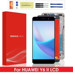 Originele Display Voor Huawei Y6 Ii Lcd Touch Screen Digitizer Vergadering Met Frame Voor Huawei Honor 5A Y6II CAM-L23 CAM-L03 lcd