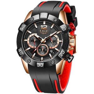 Heren Horloges Waterdicht Roestvrij Staal Quartz Klok Luik Top Outdoor Sport Horloge Chronograph Montre Homme
