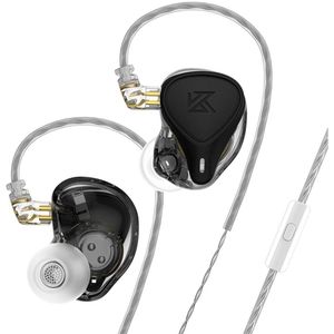 KZ-ZEX Pro Bedrade Statische Dynamische Balans Hoofdtelefoon In-Ear Sport Game Muziek Mengen Hoofdtelefoon Oordopjes Accessoires