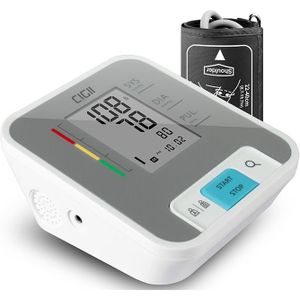 Cigii Thuiszorg Draagbare Lcd Digitale Bovenarm Bloeddrukmeter Manchet 22-48 Tonometer