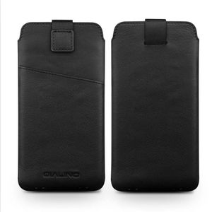 Qialino Lederen Portemonnee Case Voor Iphone 11 Pro Max Pouch Voor Iphone 6 Plus 7/8 Plus 5.5 ""Leer Met Card Slot luxe Case
