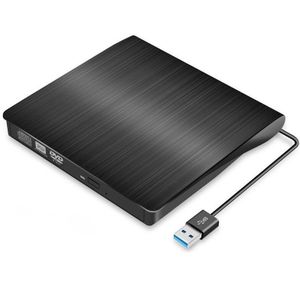 Yiyayo Usb 3.0 Externe Drive DVD-ROM CD-RW DVD-RW Brander Speler Draagbare Reader Slim Voor Windows7/8/10 Laptop