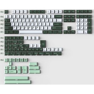 Double Shot 173 Toetsen Cherry Profiel Gmk Clone Jamon//Aero/Marrs Groen Keycap Voor Gmmk Pro NJ68 Mechanische gaming Toetsenbord