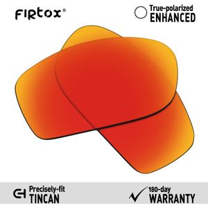 Firtox True UV400 Gepolariseerde Lenzen Vervanging Voor-Oakley Tincan Zonnebril (Compatiable Lens Alleen)-Meerdere Kleuren