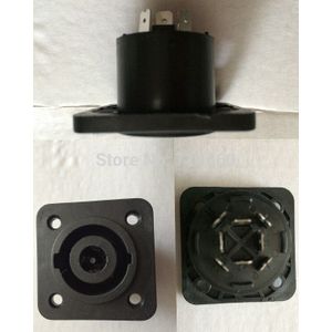 10 Stks/partij 8 Pole Chassis Connector, 8pin Speakon, 8 Pin Vrouwelijke Panel-Mount Speaker Connector Voor !