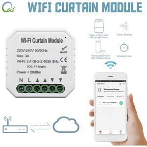 Gordijn Schakelaar Wifi Module Voor Rolluik Elektrische Motor Compatibel Met Alexa Google Home Gordijn Accessoires