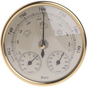 ! Wandmontage Huishouden Barometer Thermometer Hygrometer Weerstation Opknoping
