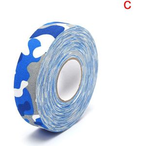 Hockeystick Tape 1Pc 2.5Mm X 25M Multipurpose Kleurrijke Sport Veiligheid Katoenen Doek Verbetert Ice Hockey badminton Golf Tape