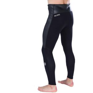 2 Mm Neopreen Unisex Duiken Broek Hoge Taille Winter Thermische Zwembroek Voor Mannen Vrouwen Roeien Surfen Snorkelen Broek