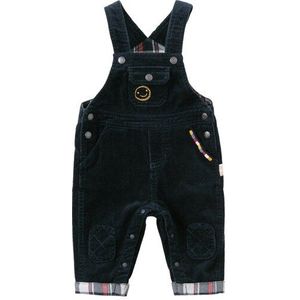 DBA14688 Dave Bella Herfst Baby Jongens Pockets Strap Broek Kinderen Volledige Lengte Kids Broek Baby Peuter Bib Broek