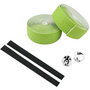 Fietsstuur Tape Mtb Racefiets Pu Lederen Geperforeerde Riem Ademend Fietsen Handle Bar Wrap Bandjes Fixed Gear Riem