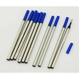 10PCS Baoer Rollerball Pen Inkt Vullingen voor BAOER, FULIWEN, JINHAO, DUKE Rollerball Pennen, push Type 0.5mm Zwarte Kleur
