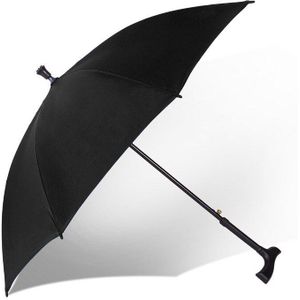 Sunny Paraplu Lange Handvat Multi-Functionele Sterke Paraplu Versterking Oude Man Wandelstok Cane Slip Bergbeklimmen 60P20